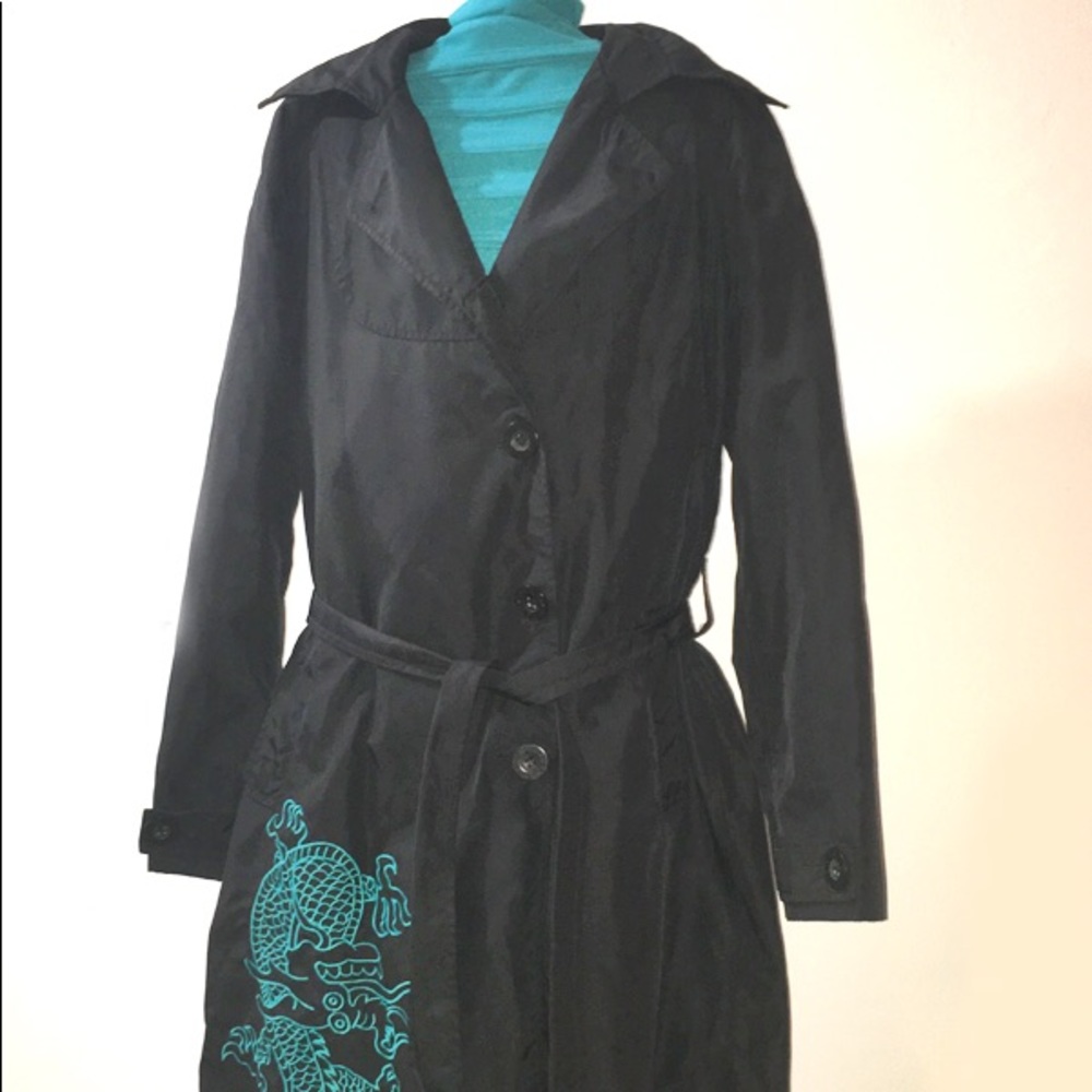 Desigual Dragon Raincoat